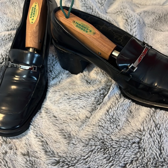 Gucci black high heels Silver horsebit detailing - Picture 3 of 8